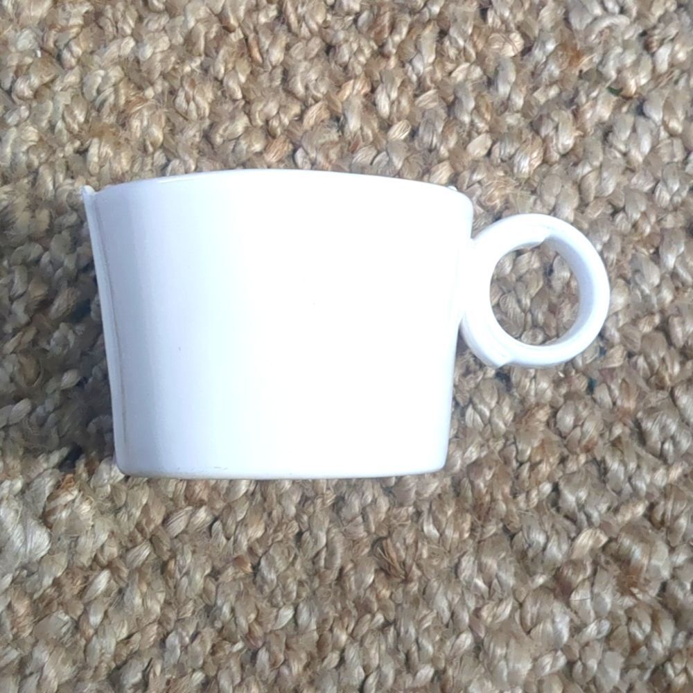 Fraiche For Williams Sonoma Chunky Pottery Pitcher tiny chip